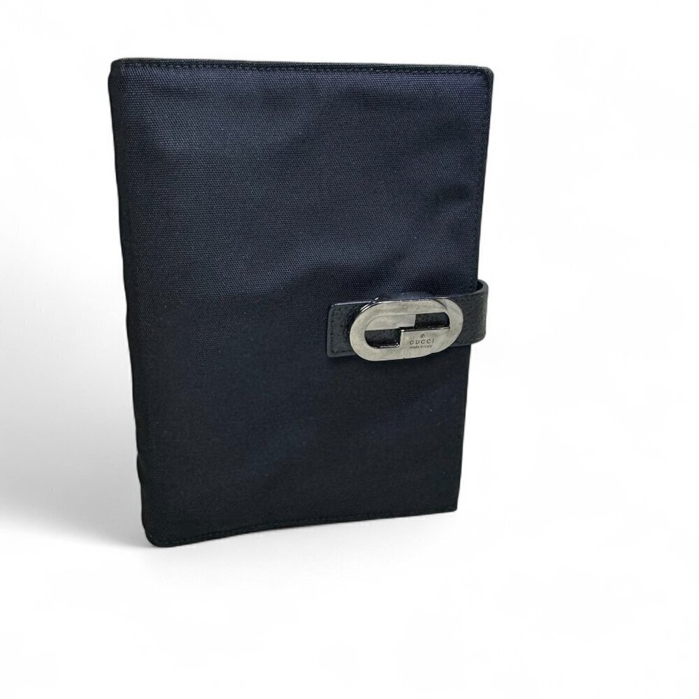 GUCCI Black Nylon Agenda Notebook Cover Unisex - Picture 16 of 16